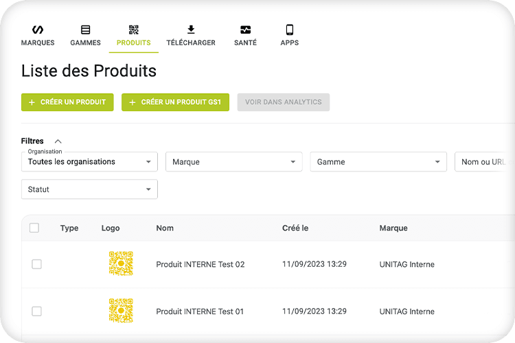 Unitag | QR codes solutions for Enterprises | Smart-Packaging & GS1