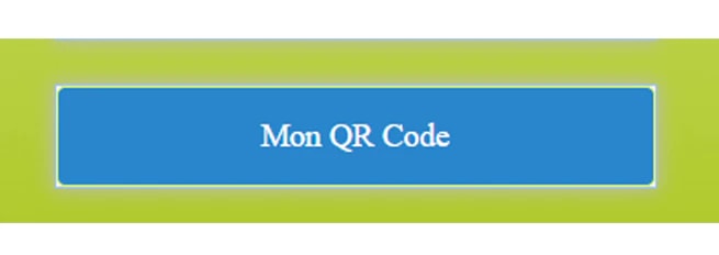 Le bouton Mon QR Code sur une vCard publiée Le bouton Mon QR Code sur une vCard publiée
